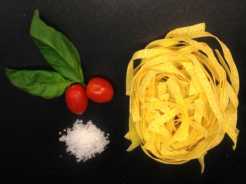 salt cherry tomatoes pasta recipe Italy Italia tagliatelle Umbria Tuscany best restaurant food journey