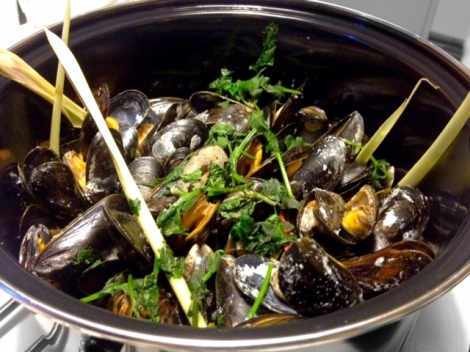thai-stile mussels recipe